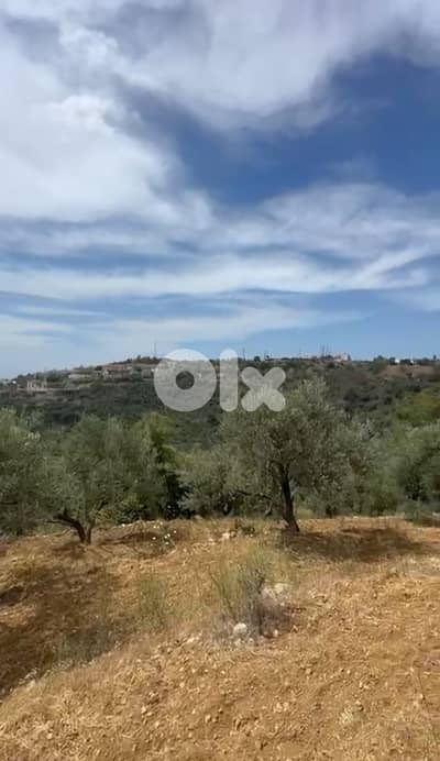 L19317 - 3,418 SQM Land With A Nice View For Sale in Bsous