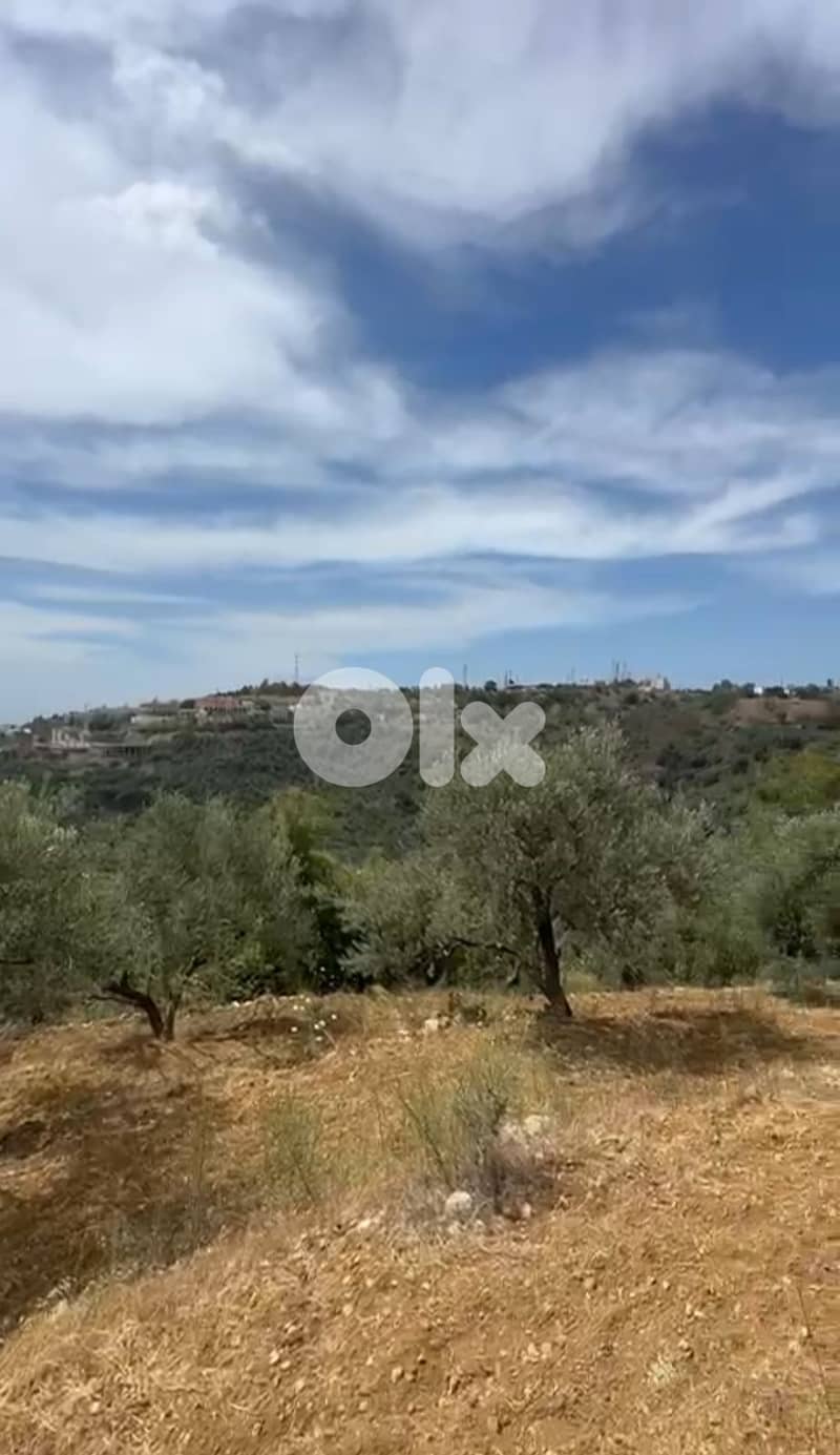L19317 - 3,418 SQM Land With A Nice View For Sale in Bsous 1