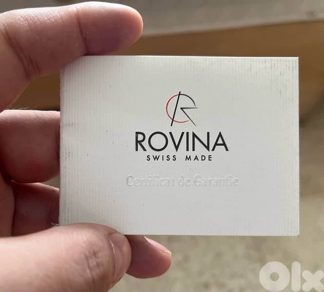 Rovina Swiss original man watch R69113G2SN  original box barely used 10