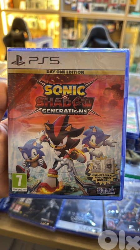 Cd ps5 sonic x shadow generations 0