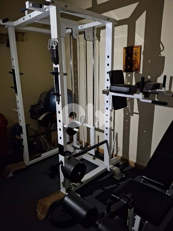 Multi fonction Machine, Power rack + Bicycle (WhatsUp 03 298812) 6