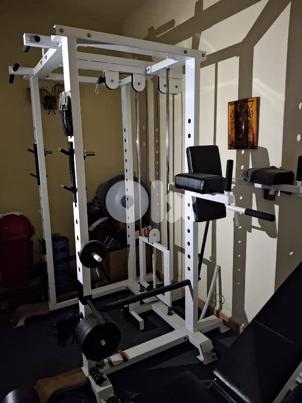 Multi fonction Machine, Power rack + Bicycle (WhatsUp 03 298812) 7