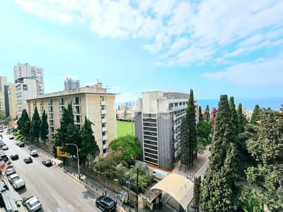 RA25-4212 Stylish Apartment with Terrace for Rent — Bliss, Ras Beirut