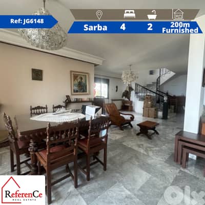 Duplex furnished in Sarba دوبلكس مفروش في صربا