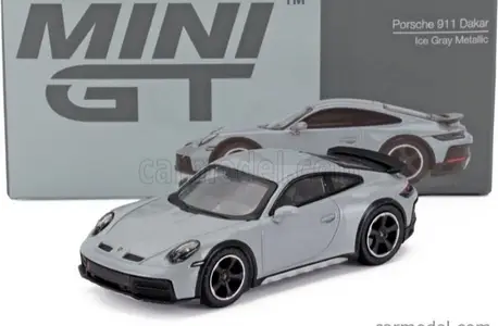 Porsche 911 992 Dakar 2023 diecast car model 1;64