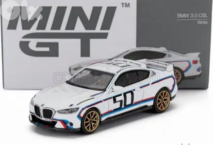 BMW 3.0 CSL 2023 diecast car model 1;64.