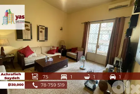Achrafieh/Saydeh 75m2 | Cozy Flat | Prime Location | Catch | OH