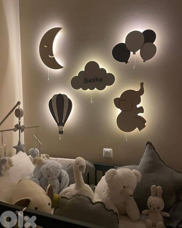Wood Wall lights 1