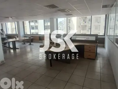 L19328 - 500 SQM Open Space Office For Rent in Bouchrieh