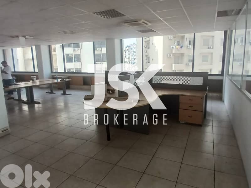 L19328 - 500 SQM Open Space Office For Rent in Bouchrieh 0