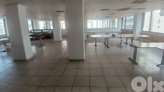 L19328 - 500 SQM Open Space Office For Rent in Bouchrieh