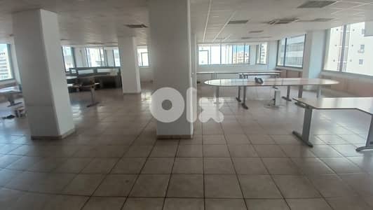 L19329 - 1,000 SQM Open Space Office For Rent in Bouchrieh