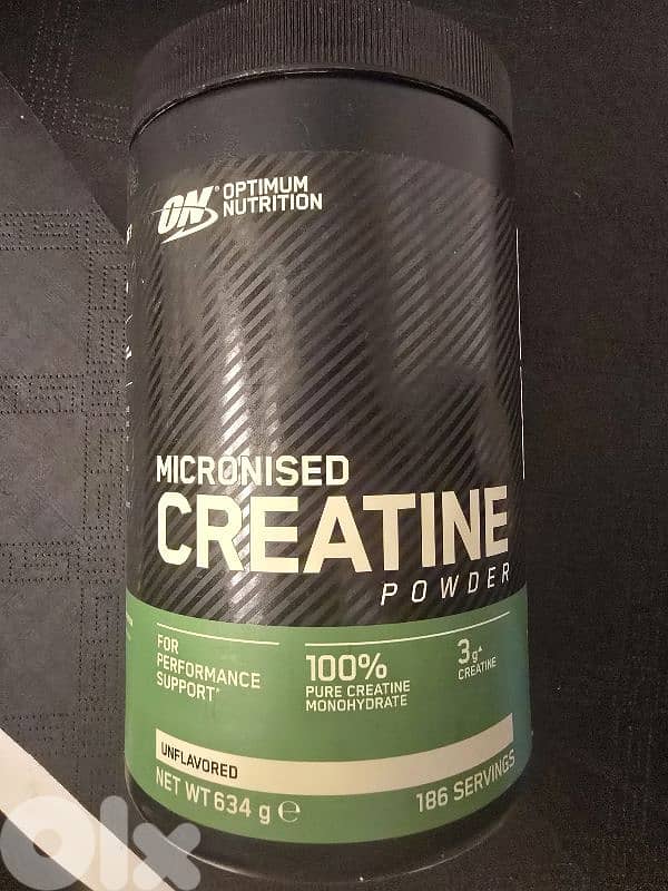 Original Optimum Nutrition Micronized Creatine 634 grams(186 servings) 0