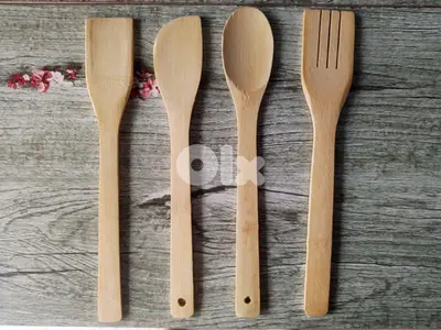 bamboo cooking spoons