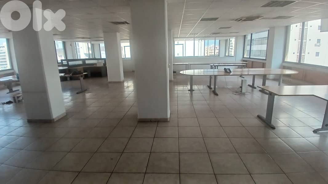 L19345 - 1,500 SQM Open Space Office For Rent in Bouchrieh 0