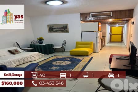 Kaslik/Samaya 40m2 | Chalet | Well Maintained | Sea View | BA
