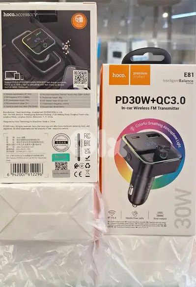 HOCO WIRELESS FM TRANSMITTER E81