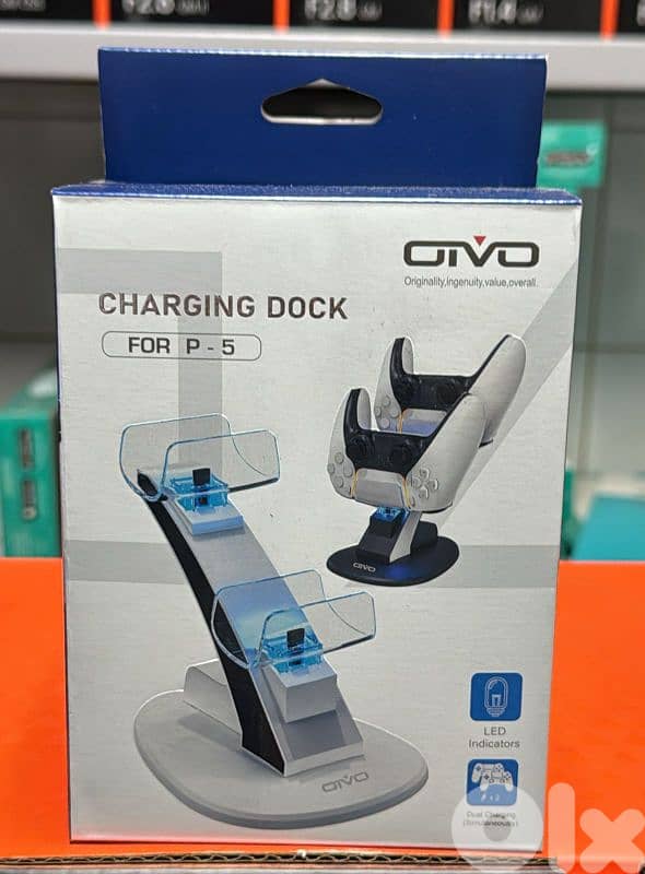OIVO Dual Controller Charging Dock 0
