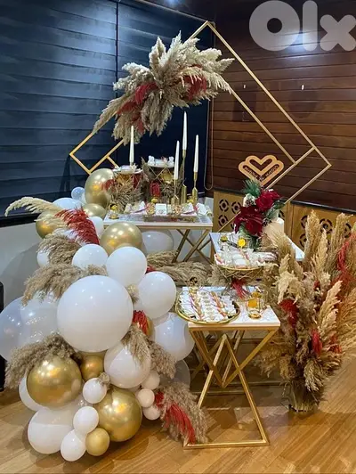 losange gold backdrop metallic