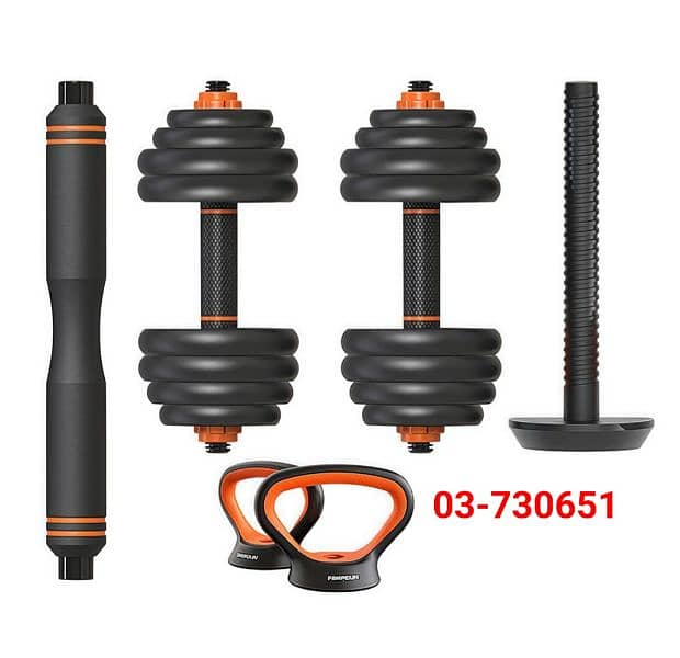 (20kg)  adjustable plastic cement dumbbells 0