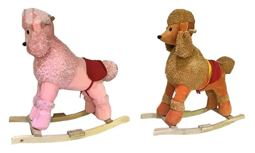Poodle Dog Baby Rocker 50 x 70 cm - هزاز للأطفال بشكل كلب بودل