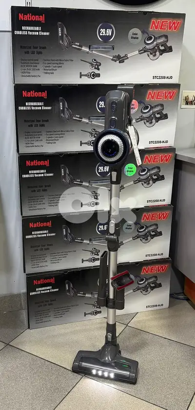 National Pro Flexible Rechargeable Vacuum Cleaner 29.6V 500W