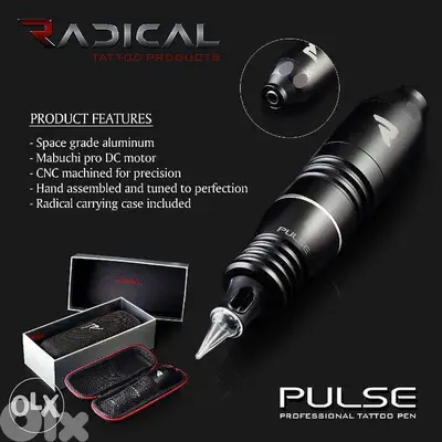 Radical pulse tattoo pen