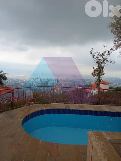 3 bedroom villa+Garden+Pool+mountain view 4sale in Aley- فيلا في عاليه 3 bedroom villa+Garden+Pool+mountain view 4sale in Aley- فيلا في عاليه