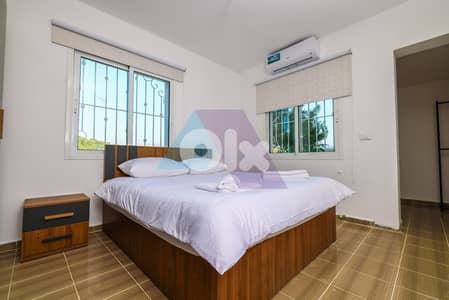 3 bedroom furnished+terrace/garden+pool+view 4sale in Batroun -البترون
