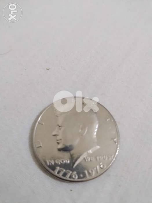 USA Half Dollar Kennedy Memorial 1776 to 1976 years of Independence 0