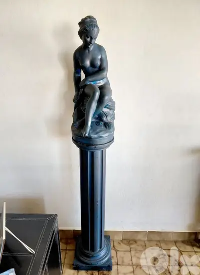Antique stone statues