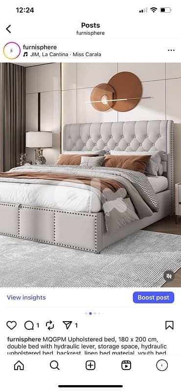light Grey bed 9