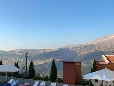 Zaarour Hills Chalet  80Sqm + 50Sqm Terrace with Pool + Stunning view!