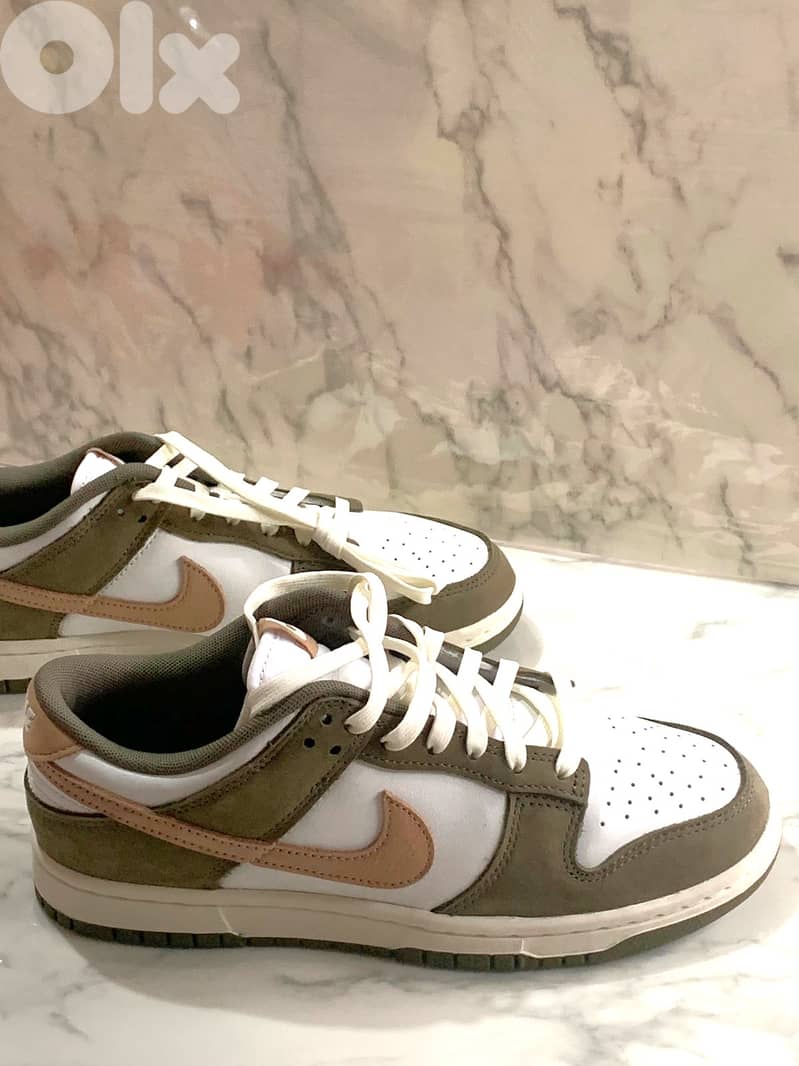Nike Dunk Low Retro PRM Medium Olive Original - Size 41 4