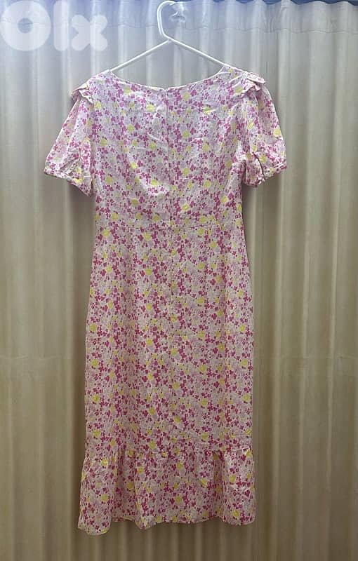 Sexy floral dress 0