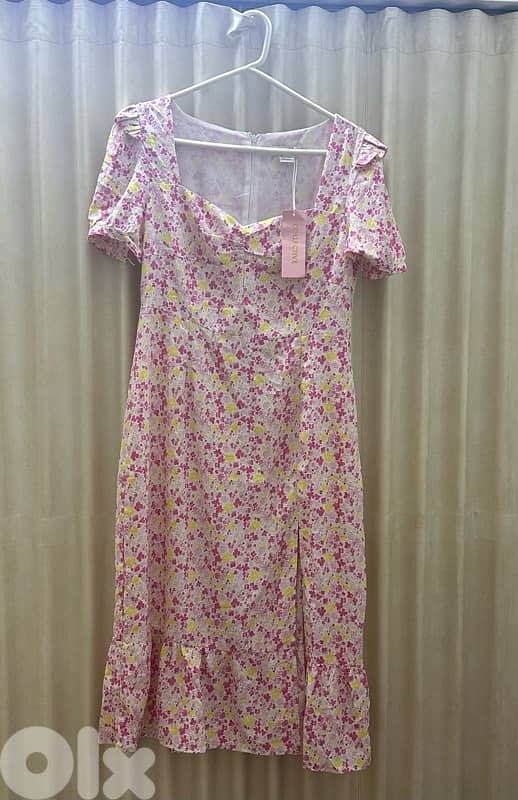 Sexy floral dress 1