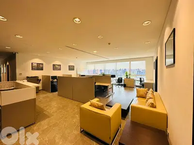 RAO26-4777  Furnished Office145 m2 for rent in Sin l Fil, $ 2,300 cash
