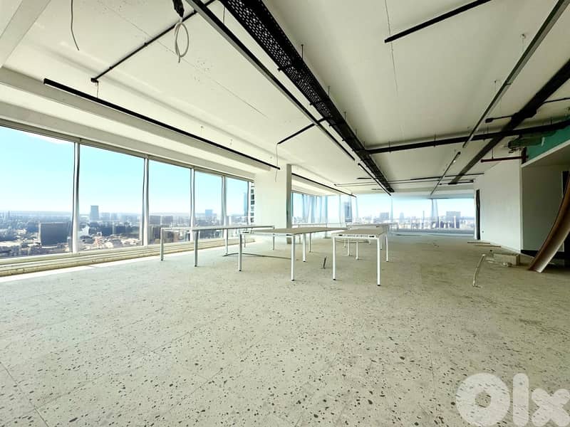 RAO26-4778 Office 550m2 for rent in Sin l Fil, $ 6,500 cash 0
