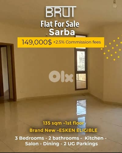 Brand new apartments for sale in sarba -Esken eligible