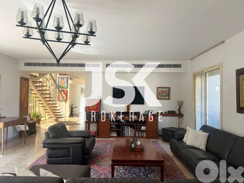 L19363 - Sunny Duplex with Terrace For Sale in Achrafieh, Carré D'or 0