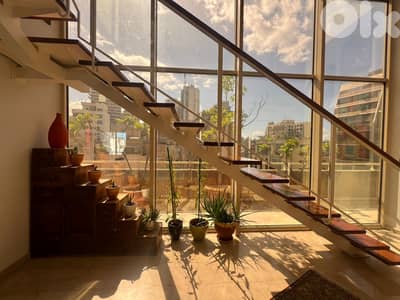 L19363 - Sunny Duplex with Terrace For Sale in Achrafieh, Carré D'or