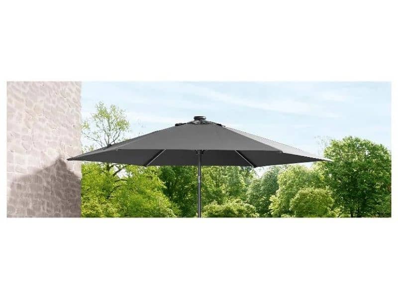 livarno home parasol with solar led light 3