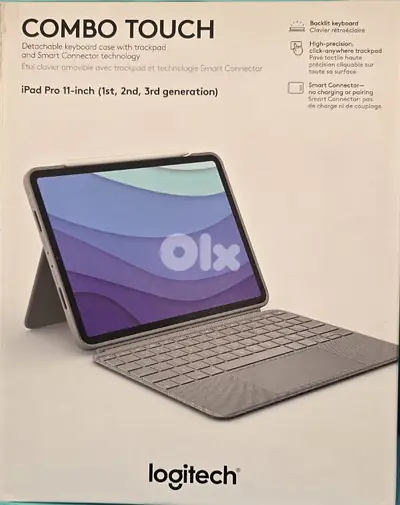 Logitech Combo Touch for ipad Pro 3-4 M1, M2 Logitech Combo Touch for ipad Pro 3-4 M1, M2