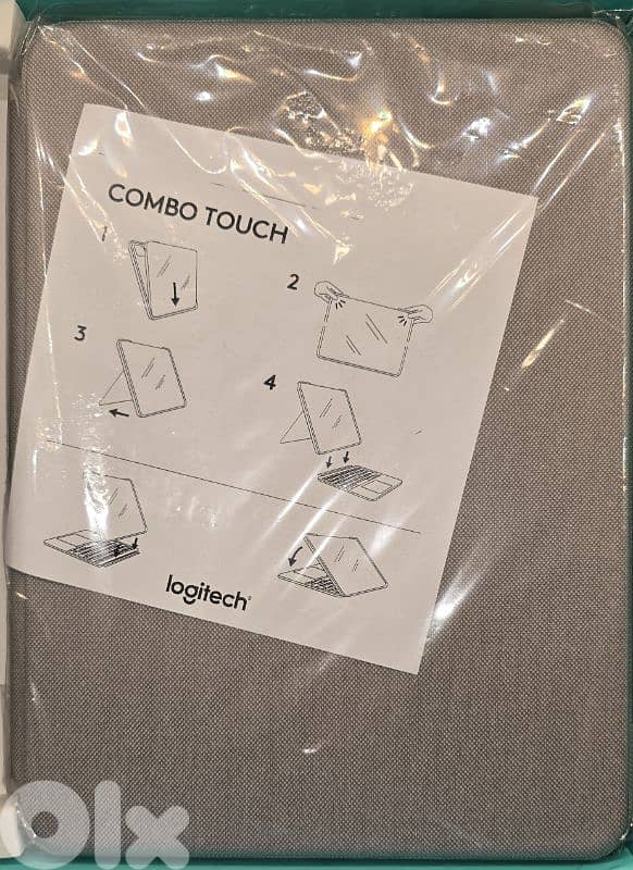 Logitech Combo Touch for ipad Pro 3-4 M1, M2 1