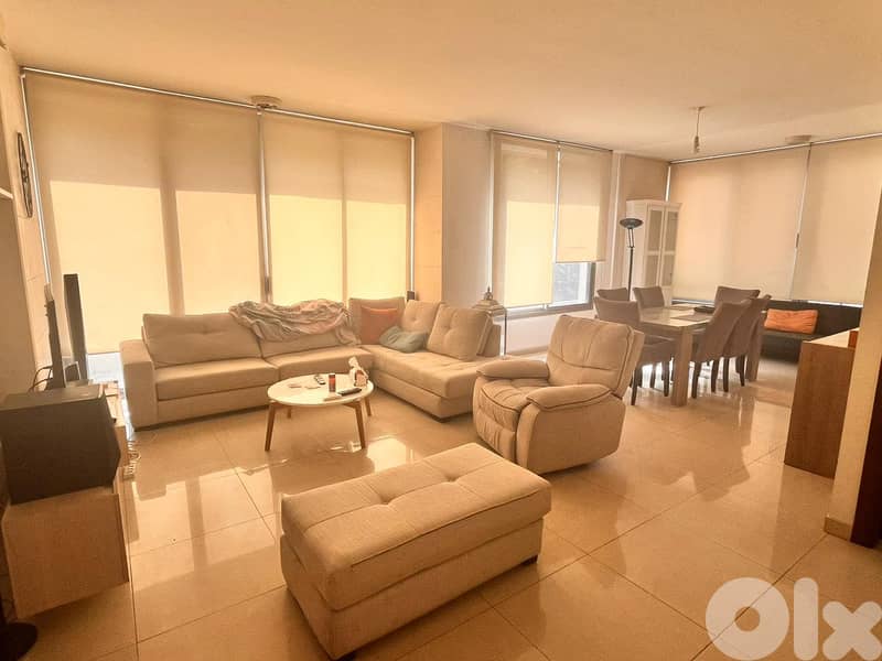 6 MONTHS | FULLY FURNISHED ACHRAFIEH PRIME (150SQ) 3 BED , (ACR-132) 0