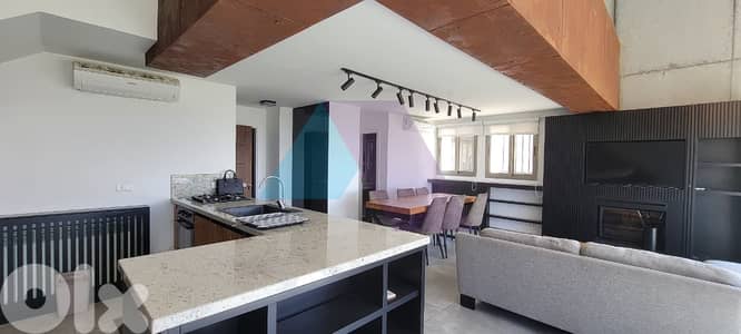 3 bedroom Furnished Duplex Chalet+Pool 4rent in Fakra - شاليه في فقرا