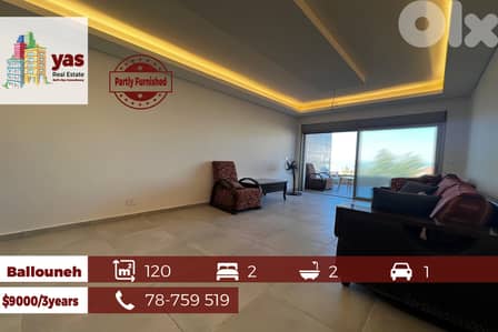 Ballouneh 120m2 | Prime Location | New | Rent | Perfect Catch | KS |
