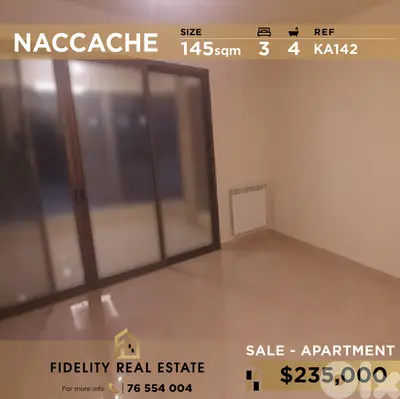 Apartment for sale in Naccache KA142 شقة  للبيع في النقاش