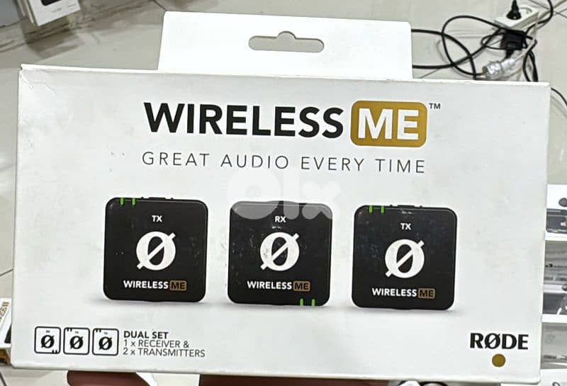 Rode Wireless Me Microphone Dual 0