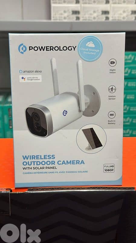 Powerology 4g outdoor camera vertical & horizontal 0